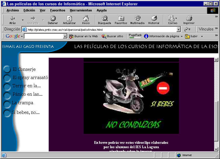 Si quieres ver una película, pulsa sobre la imagen